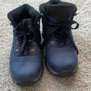 Deer Stags Kids Dark Blue Boots